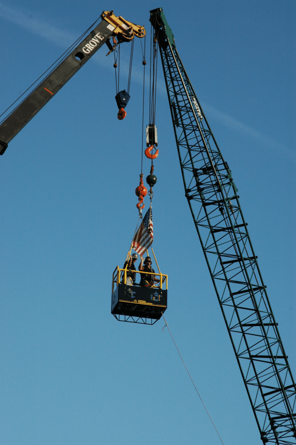 Crane Suspended Manbaskets of Lifting Technologies Utilized by ITI