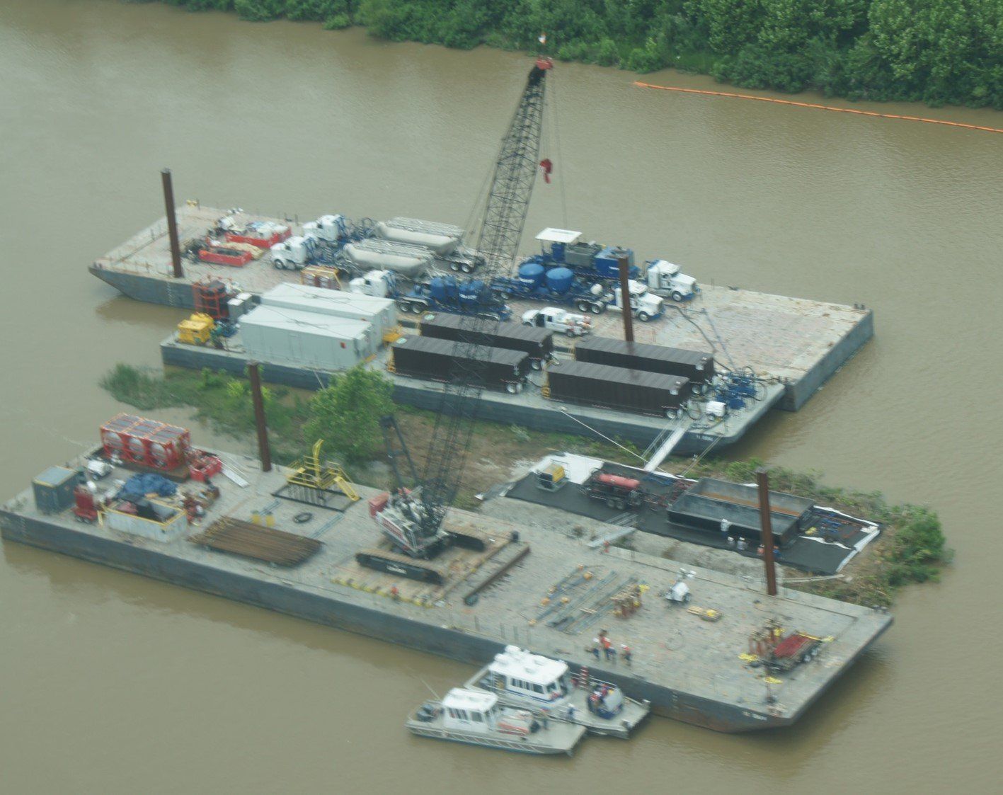 Mobile Cranes on Barges Rigging Engineering Considerations for the Barge