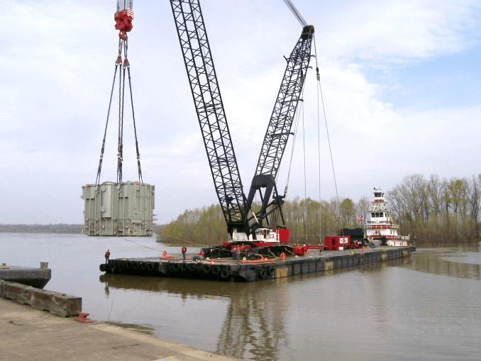 Mobile Cranes on Barges Rigging Engineering Considerations for the Barge