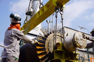 Power generation_utilities_turbine crane