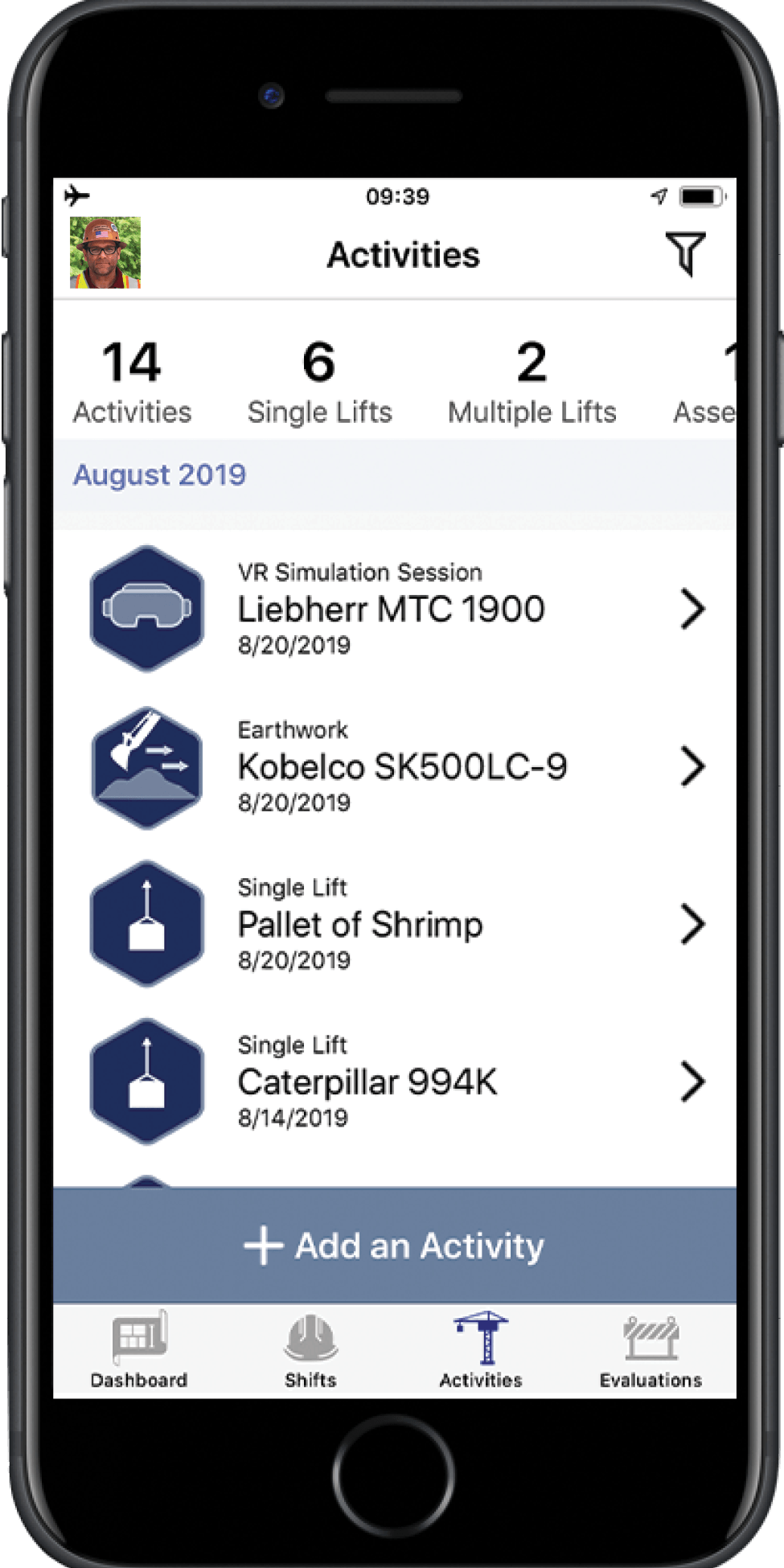 OperatorPRO-SmartPhone-Activities