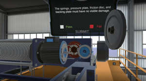 crane inspector course - simulation training