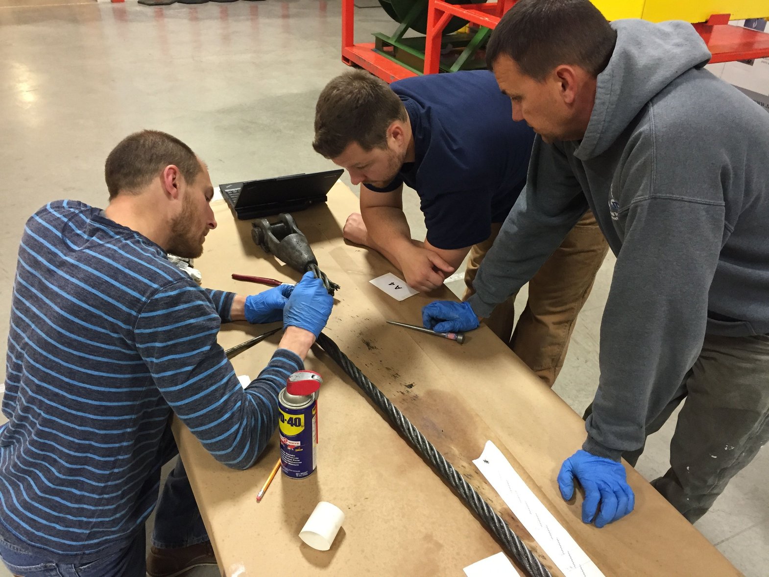 Wire Rope Inspection Rope Failure Analysis