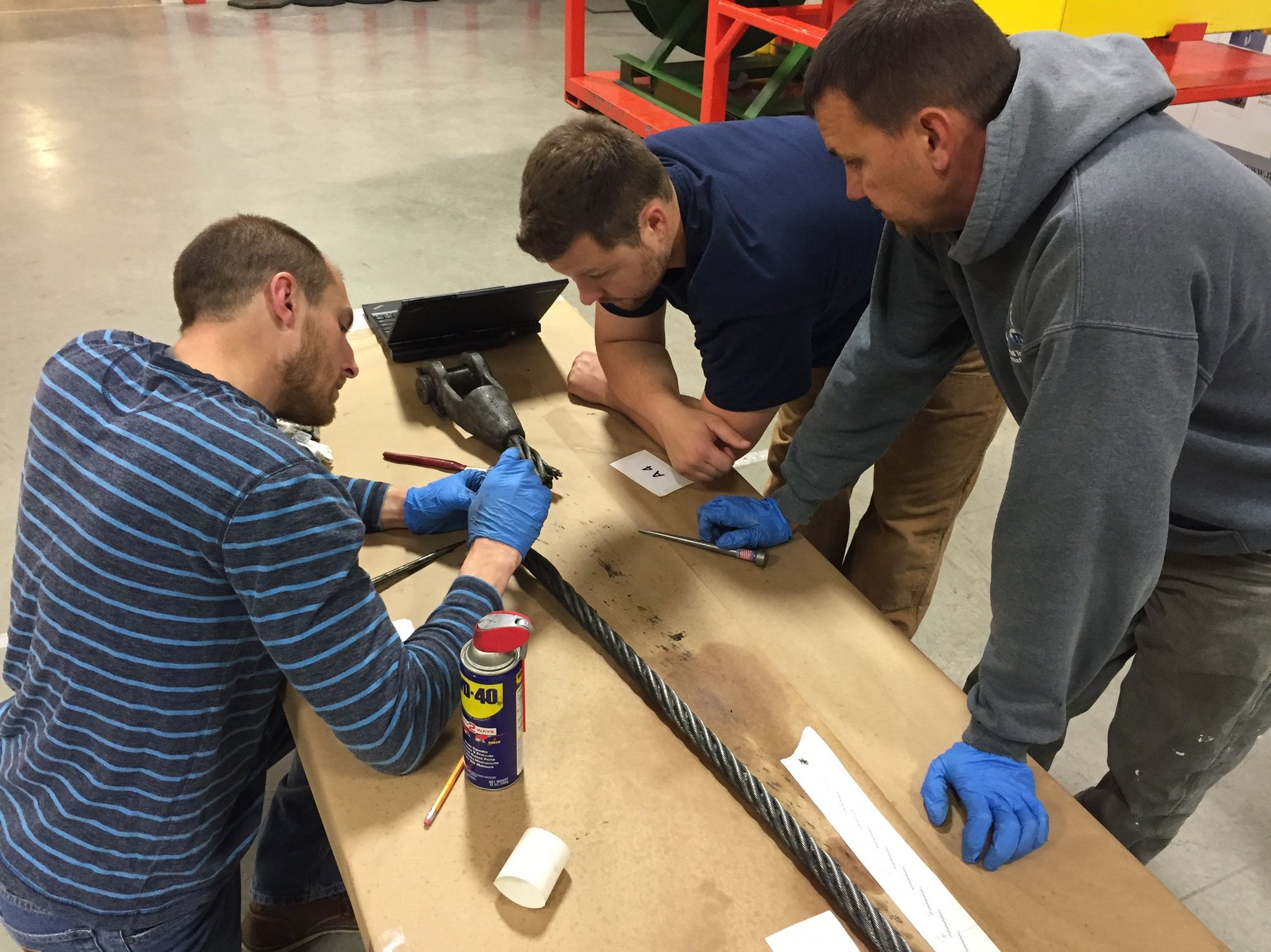 Wire Rope Inspection Rope Failure Analysis