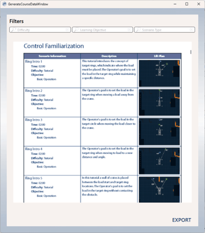 Course Scenario Guide