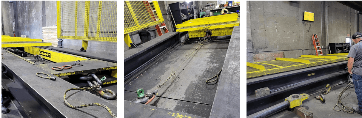 Test Bind Rigging Students take part in forging facility tour as part of Rigging Course