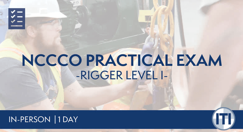 NCCCO Practical Exam for Rigger Level I